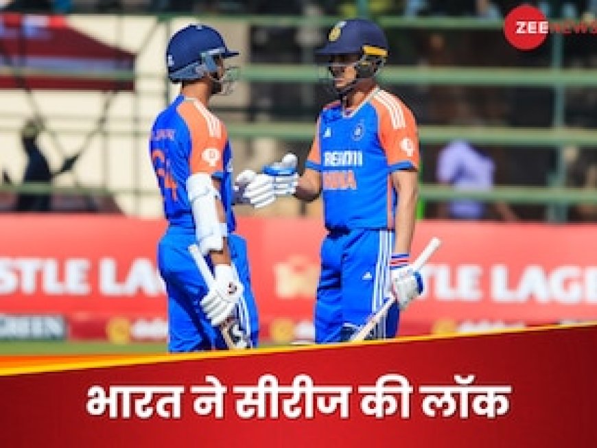 यशस्वी-गिल के तूफान में उड़ा जिम्बाब्वे, चौथे T20 में 10 विकेट से रौंद भारत ने कब्जाई सीरीज