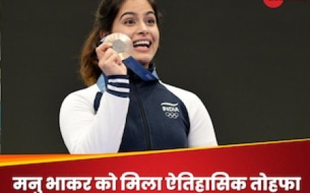 पेरिस ओलंपिक के बीच मनु भाकर के लिए आई 'विराट खुशखबरी', दो ब्रॉन्ज मेडल जीतने पर मिला ये ऐतिहासिक तोहफा