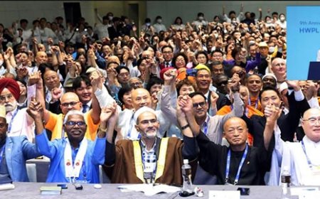 HWPL विश्व शांति शिखर सम्मेलन की 10वीं वर्षगांठ शांति के लिए वैश्विक प्रतिबद्धता के एक दशक का जश्न