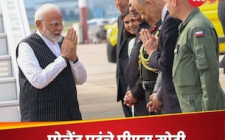 पोलैंड और गुजरात का जामनगर.. बहुत पुरानी है कहानी, 45 साल बाद पहुंचे भारत के PM का देखिए इस्तकबाल