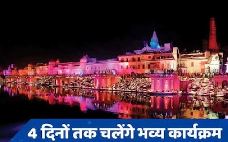 दीवाली पर अयोध्या में स्पेशल तैयारी, 4 दिनों तक अलौकिक आभा से चमकेगी रामनगरी, पहले से भी भव्य कार्यक्रम