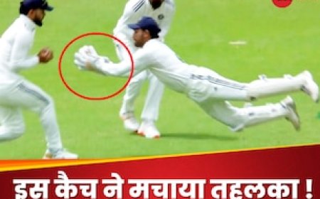 Video: बाज-सी नजर… चीते जैसे तेज निकले ध्रुव जुरेल, हवा में उड़ते हुए लपका शिकार, फैंस को याद आए धोनी