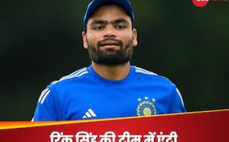 ऋषभ पंत की जगह रिंकू सिंह की टीम में एंट्री, इंडिया-बी में हो गया बड़ा बदलाव