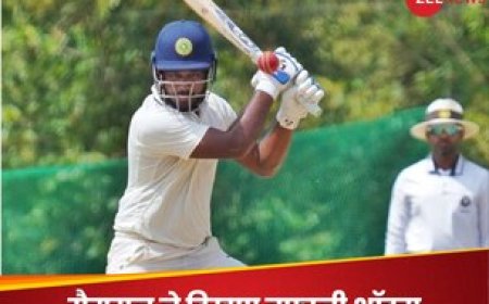 संजू सैमसन की तूफानी बैटिंग, दलीप ट्रॉफी में बरसाए चौके-छक्के, गेंदबाजों को दिखाया खूंखार रूप लेकिन...