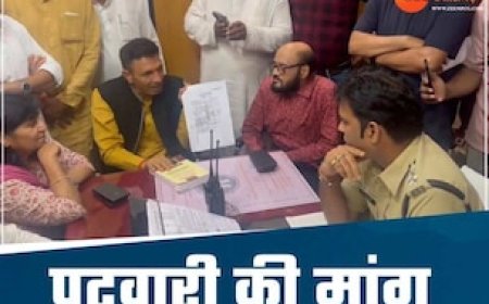 राहुल गांधी पर गरमाई MP की सियासत, भोपाल के थाने में डटे जीतू पटवारी, FIR पर अड़े