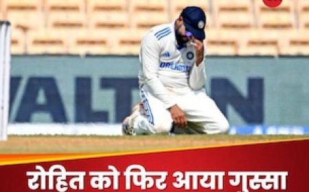 सोए हैं सब लोग...', अपने ही साथियों पर भड़के कप्तान रोहित, स्टंप माइक में कैद हुई आवाज