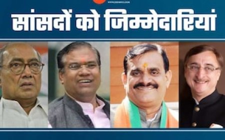 MP के 29 सांसदों को मिली अहम जिम्मेदारियां, दिग्विजय सिंह बने इस कमेटी के अध्यक्ष