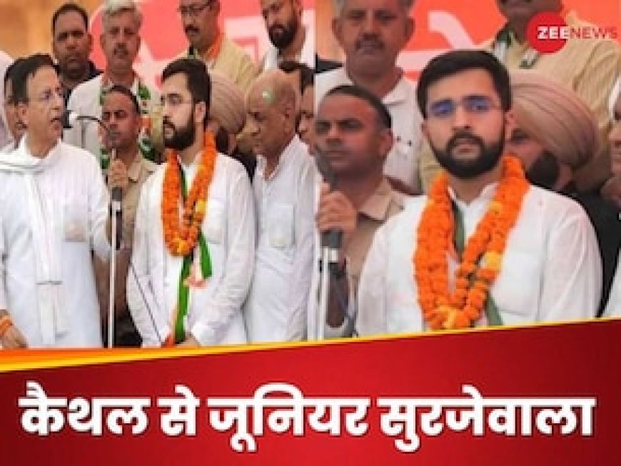 आदित्य सुरजेवाला कौन हैं? हरियाणा विधानसभा चुनाव में कांग्रेस ने कैथल से अचानक उतारा