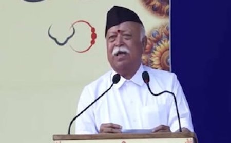 हिंदुओं एक हो जाओ...,' एक क्लिक में पढ़िए दशहरे पर RSS प्रमुख भागवत के भाषण का सार