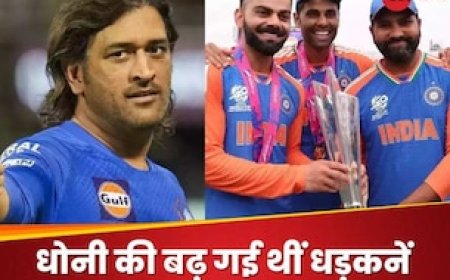 दोस्त चले गए फिर...टी20 वर्ल्ड कप फाइनल में धक-धक कर रहा था धोनी का कलेजा, माही ने किया बड़ा खुलासा