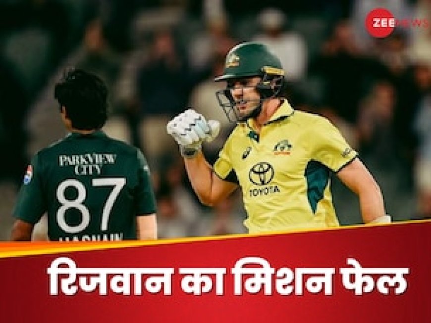 स्टार्क की कमरतोड़ बॉलिंग.. कप्तान रिजवान का भी मिशन फेल, ऑस्ट्रेलिया ने रौंदा