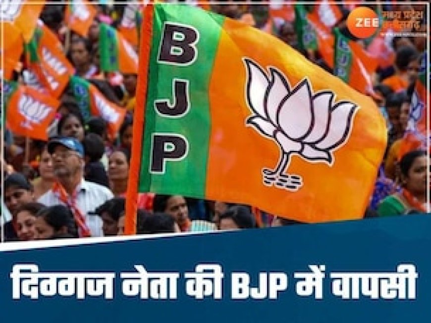 बुधनी उपचुनाव में BJP का बड़ा खेला, पूर्व CM के बेटे की घरवापसी, कांग्रेस को झटका