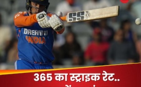 28 गेंदों में शतक... 10 ओवर में जिताया मैच, अभिषेक शर्मा की विध्वंसक पारी, तोड़ा सूर्यकुमार का महारिकॉर्ड