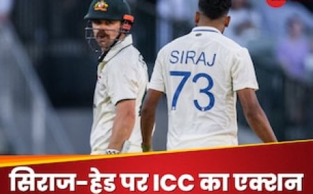 DSP सिराज पर चला ICC का 'हंटर', हेड पर भी हुआ एक्शन, अब भरना होगा मोटा जुर्माना