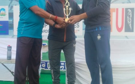 स्व. श्री कैलाश सारंग स्मृति आठवीं मास्टर्स कप क्रिकेट प्रतियोगिता : इंटरक्लब ग्रुप मे गौतम रघुवंशी के दोहरे प्रदर्शन से एनसीसीसी ने अंकुर क्रिकेट अकादमी को 59 रन से हरा किया फ़ाइनल मे प्रवेश