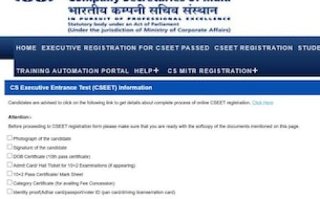 ICSI ने शुरू किया कंपनी सेक्रेटरी एग्जाम के लिए रजिस्ट्रेशन प्रोसेस, अप्लाई करने के लिए चाहिए ये डॉक्यूमेंट