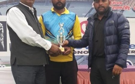 स्व. श्री कैलाश सारंग स्मृति आठवीं मास्टर्स कप क्रिकेट प्रतियोगिता : वेटरन ग्रुप के अंतिम लीग मुकाबले मे हमीदिया मास्टर्स ने भोपाल मास्टर्स को 9 विकेट से हराया