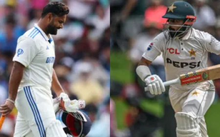 आईसीसी रैंकिंग में ऋषभ पंत को फिर झटका, इस पाकिस्तानी खिलाड़ी ने लंबी छलांग लगाकर पछाड़ा