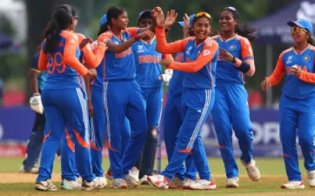 U19 Womens World Cup 2025 में टीम इंडिया का शानदार प्रदर्शन जारी, सुपर सिक्स में होगी इन 2 टीमों से भिड़ंत