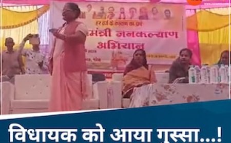 BJP विधायक ने मंच पर मचाया बवाल, गुस्सा आया, फिर सीनियर नेताओं का किया अपमान