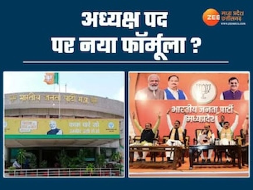 MP में BJP अध्यक्ष पद के लिए चल सकती है नया दांव, रेस में शामिल हुए दिग्गजों के नाम