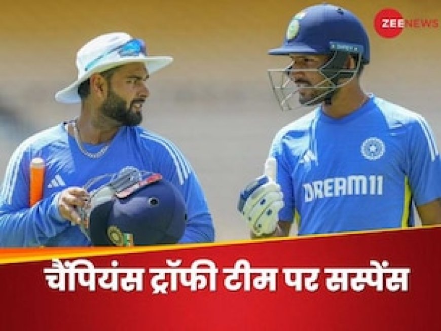 चैंपियंस ट्रॉफी से कट जाएगा ऋषभ पंत का पत्ता? 2 जगह खाली, मैदान में 5 दावेदार