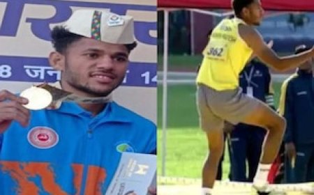MP के बेटे देव कुमार मीणा बने नेशनल हीरो! पोल वॉल्ट में बनाया रिकॉर्ड, जीता गोल्ड मेडल