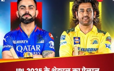 IPL 2025 के शेड्यूल का ऐलान, पहले मैच में KKR vs RCB, CSK-MI की इस दिन टक्कर