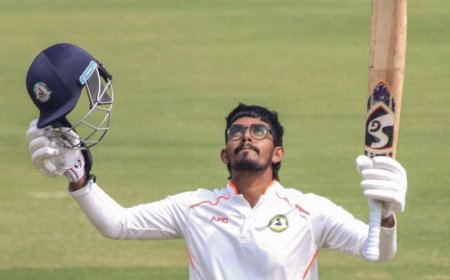 राठौड़ के शतक से विदर्भ मुंबई पर हावी, नहीं चला रहाणे का बल्ला