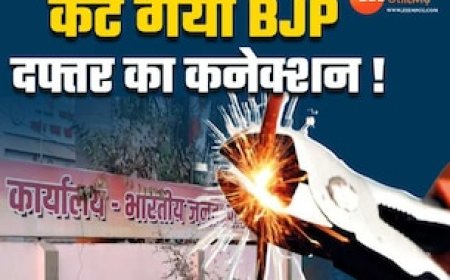 बकाया थे 59 हजार रुपये, बैठक के बीच काट दी गई BJP कार्यालय की बिजली