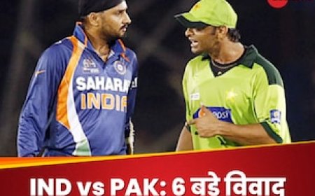 क्रिकेट के मैदान को भारत-PAK के क्रिकेटर्स ने बनाया अखाड़ा, इन 6 बड़े विवादों को कभी नहीं भूल पाएंगे फैंस