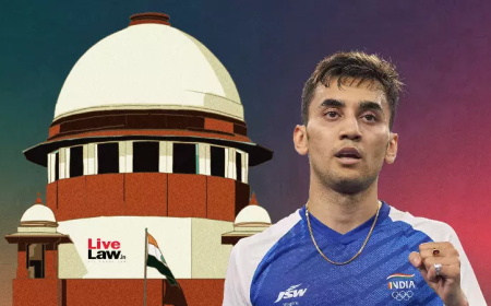 सुप्रीम कोर्ट ने बैडमिंटन खिलाड़ी लक्ष्य सेन के खिलाफ उम्र में गड़बड़ी के मामले में दंडात्मक कार्रवाई पर रोक लगाई