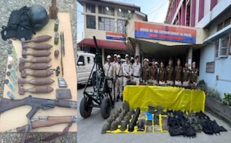मणिपुर: राष्ट्रपति शासन लगने के 14 दिन बाद आई गुड न्यूज़, हो गया एक बड़ा सरेंडर; भारी मात्रा में हथियार वापस