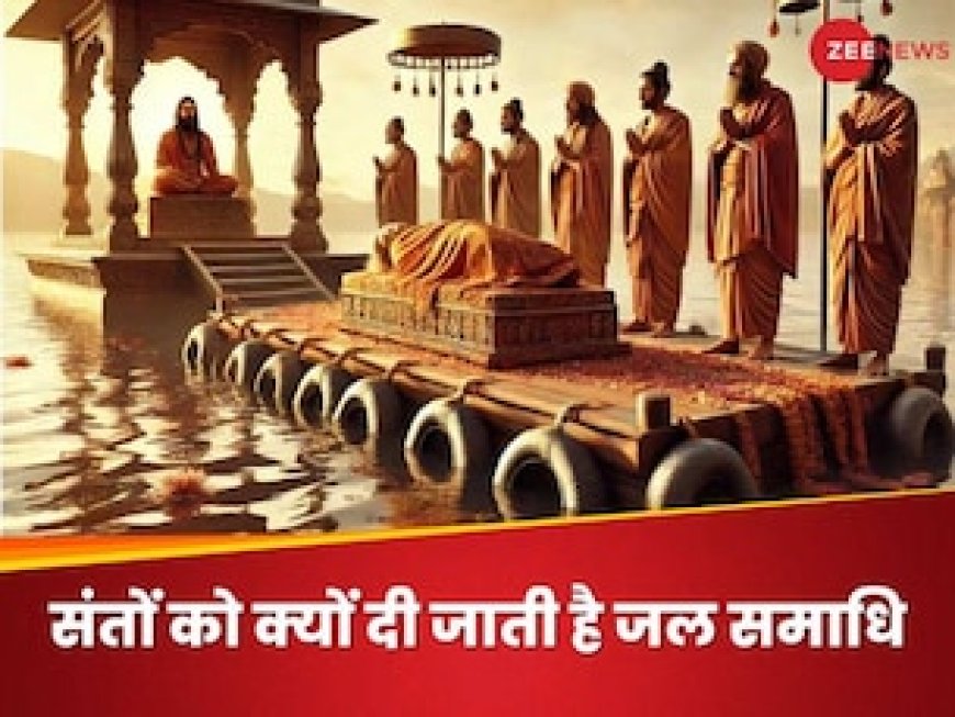 संतों को जल समाधि ही क्यों देते हैं? जानें इसके पीछे का धार्मिक और आध्यात्मिक कारण