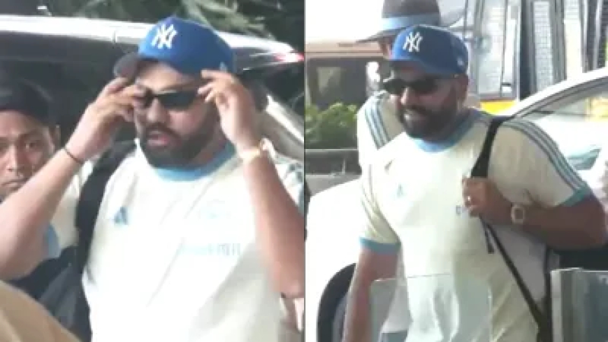 कप्तान रोहित शर्मा की अगुवाई में दुबई रवाना हुई टीम इंडिया, 20 फरवरी इस टीम से होगा मुकाबला