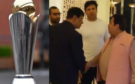 चैंपियंस ट्रॉफी के बीच राजीव शुक्ला के इस कदम ने चौंकाया, अचानक पहुंच गए लाहौर