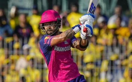 रियान पराग ने रचा इतिहास, IPL में पहली बार कप्तानी करते ही श्रेयस अय्यर को छोड़ा पीछे