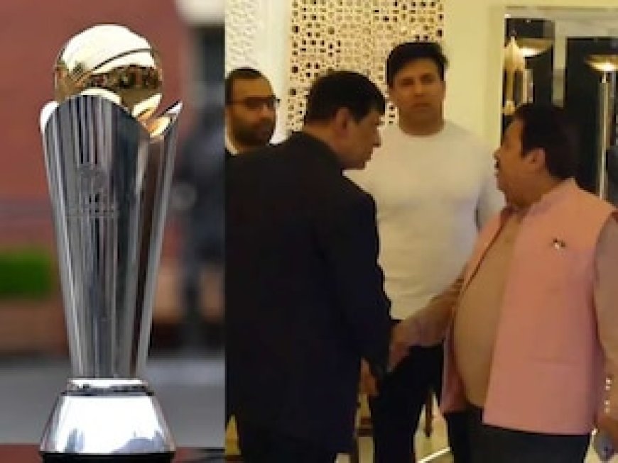 चैंपियंस ट्रॉफी के बीच राजीव शुक्ला के इस कदम ने चौंकाया, अचानक पहुंच गए लाहौर