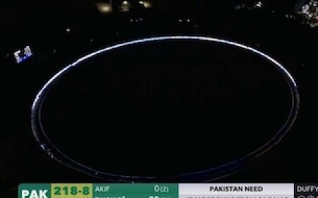 PAK vs NZ, 3rd ODI: लाइव मैच में फ्लडलाइट्स ने दिया धोखा, स्टेडियम में अचानक छा गया अंधेरा... सोशल मीडिया पर लोगों ने उड़ाया मजाक