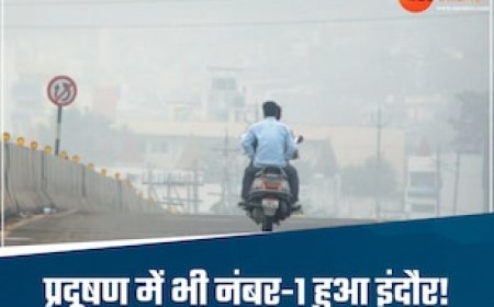 साफ-सफाई में नंबर-1, तो प्रदूषण में भी अव्वल हुआ इंदौर, 'मिनी मुंबई' की फिजा हुई जहरीली