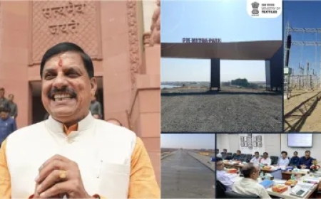 पीएम टेक्सटाइल पार्क परियोजना को मिली मंजूरी, सीएम मोहन यादव ने जाहिर की खुशी