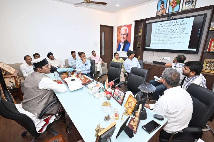 नरेला विधानसभा में अमृत 2.0 योजना से सीवेज नेटवर्क का होगा विस्तार