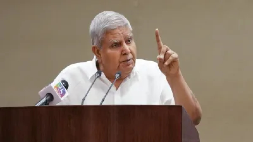 संसद ही सुप्रीम है', आलोचना के बीच फिर उपराष्ट्रपति जगदीप धनखड़ ने दिया बड़ा बयान