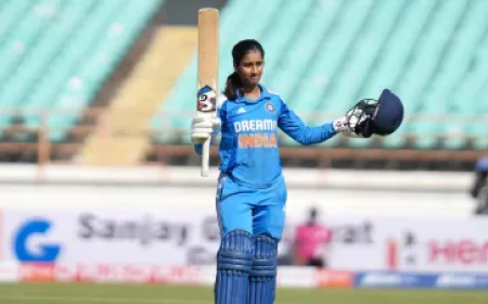 जेमिमा रोड्रिग्ज ने बना दिया नया कीर्तिमान, दक्षिण अफ्रीका के खिलाफ शतक लगाकर रचा इतिहास