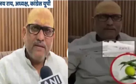 राफेल पर नींबू-मिर्ची लटकाने वाले अजय राय की बढ़ी मुश्किलें, BNS की धारा 107 और 353 के तहत मामला दर्ज