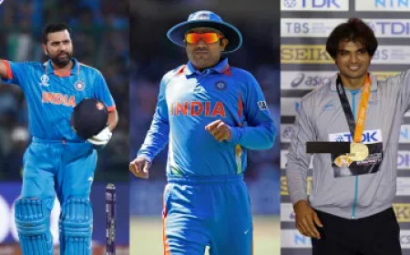 सेना के सपोर्ट में भारतीय खिलाड़ी, रोहित, सहवाग और नीरज चोपड़ा ने तारीफ में कही ऐसी बात