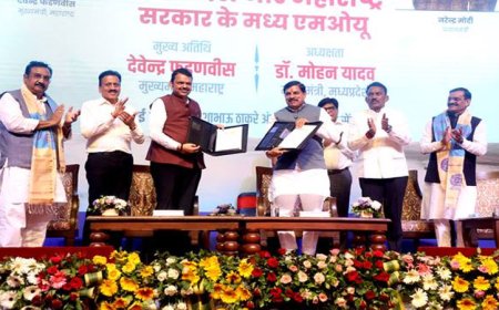 एमपी-महाराष्ट्र के बीच एमओयू, प्रदेश के एक लाख से ज्यादा हैक्टेयर क्षेत्र में होगी सिंचाई, जानें क्या बोले सीएम डॉ. मोहन यादव