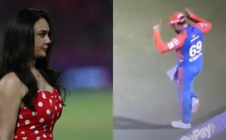 थर्ड अंपायर के फैसले पर भड़की पंजाब किंग्स की सह-मालकिन प्रीति जिंटा, लिखा - ऐसी गलती के लिए कोई जगह नहीं