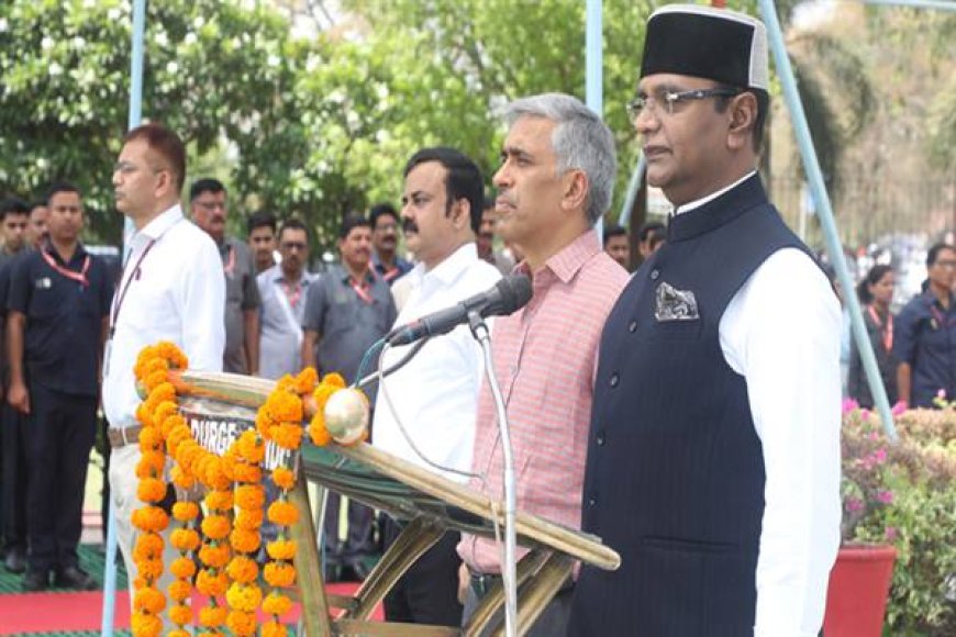 मंत्रालय में हुआ राष्ट्र-गीत "वंदे-मातरम" एवं राष्ट्र-गान "जन-गण-मन" का सामूहिक गायन