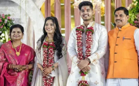 CM मोहन यादव के बेटे अभिमन्यु की हुई सगाई, जानें कौन हैं होने वाली दुल्हनिया? सामने आई तस्वीरें